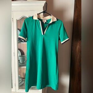 Tuckernuck Green Hutton Polo Dress